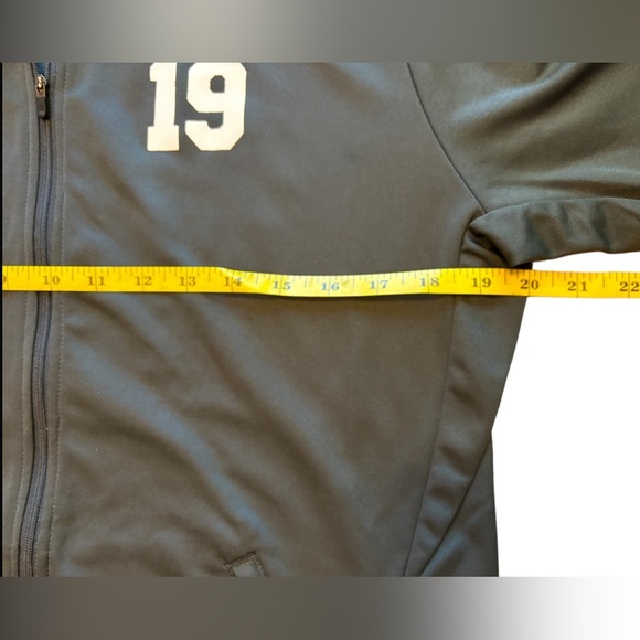 Nike Women’s volleyball zip up lightweight gray and black  jacket size large - Picture 4 of 9